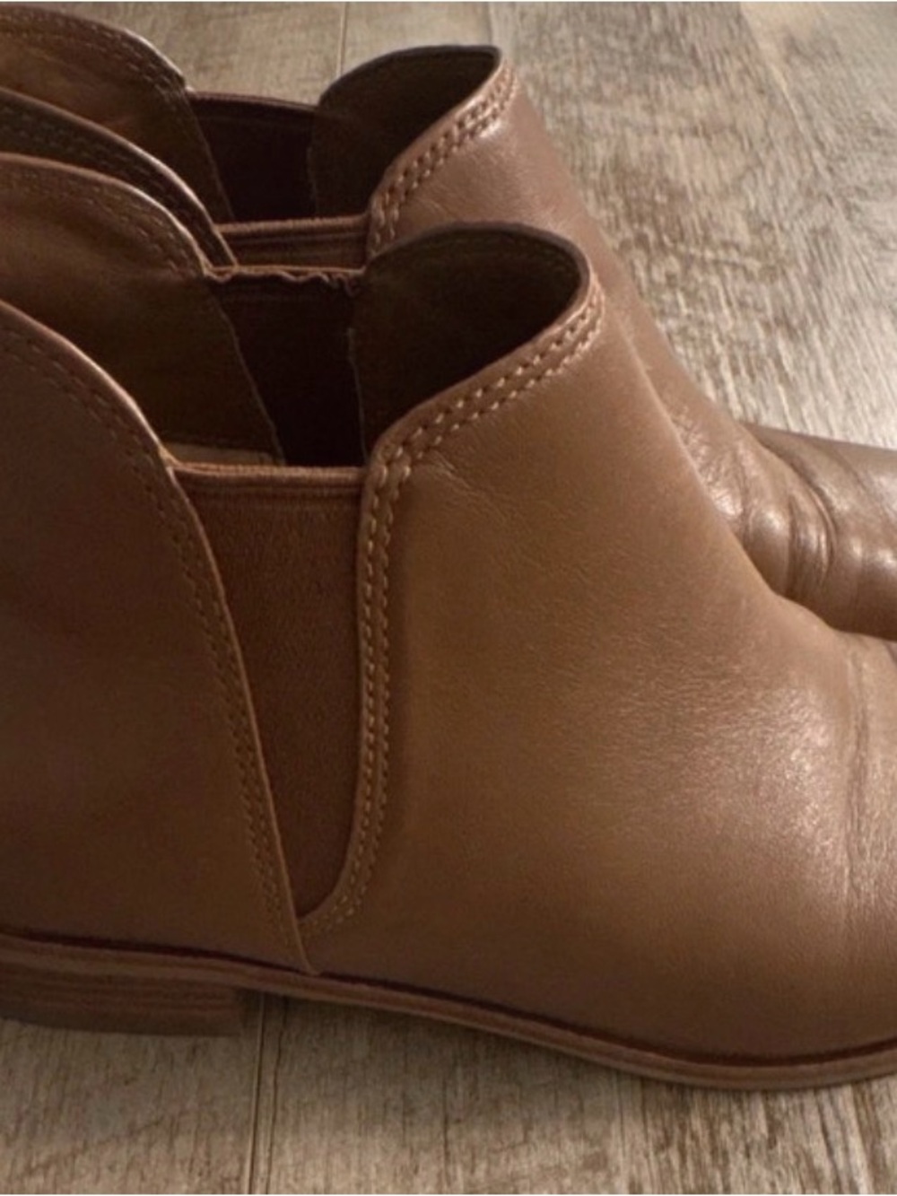 Michael Kors Women's Brown Leather Chukka Boots